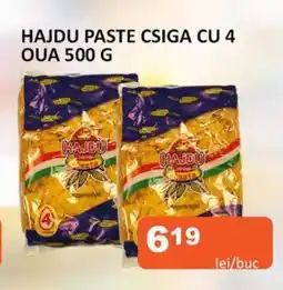 Unicarm Hajdu paste csiga cu 4 oua Ofertă