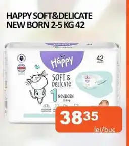 Unicarm Happy soft&delicate new born Ofertă
