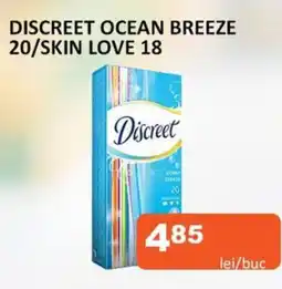 Unicarm Discreet ocean breeze 20/skin love 18 Ofertă