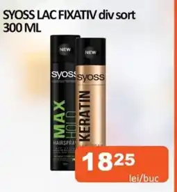 Unicarm Syoss lac fixativ div sort Ofertă