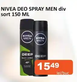 Unicarm NIVEA deo spray men Ofertă