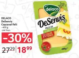 Selgros DELACO Desenvis Cascaval felii Ofertă