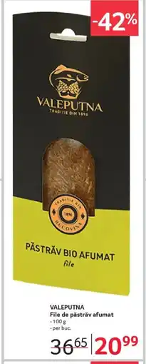 Selgros VALEPUTNA File de păstrăv afumat Ofertă