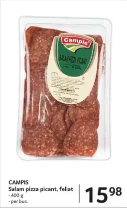 Selgros CAMPIS Salam pizza picant, feliat Ofertă