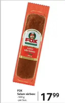 Selgros FOX Salam sârbesc Ofertă