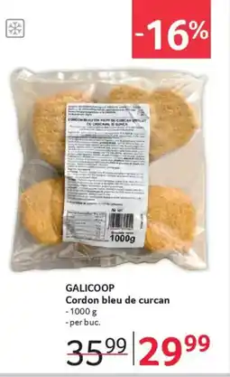 Selgros GALICOOP Cordon bleu de curcan Ofertă