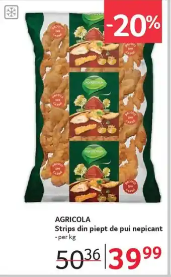 Selgros AGRICOLA Strips din piept de pui nepicant Ofertă