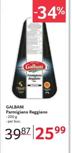 Selgros GALBANI Parmigiano Reggiano Ofertă