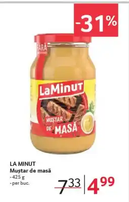 Selgros LA MINUT Muştar de masă Ofertă