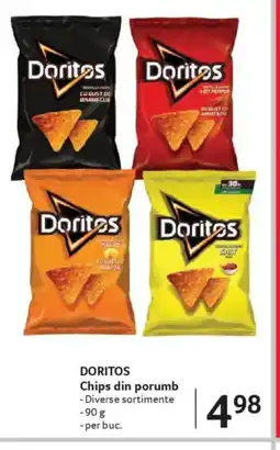 Selgros DORITOS Chips din porumb Ofertă