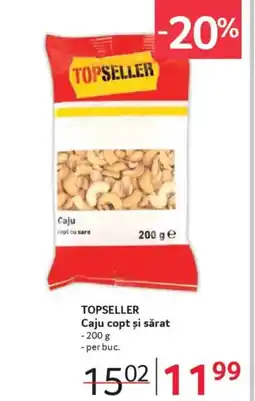 Selgros TOPSELLER Caju copt și sărat Ofertă