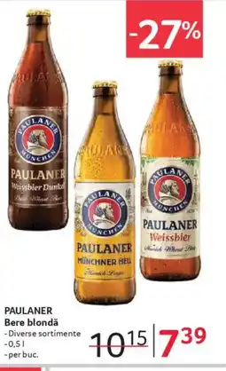 Selgros PAULANER Bere blondǎ Ofertă