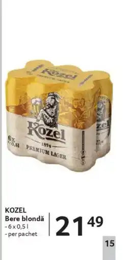 Selgros KOZEL Bere blondă Ofertă