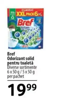 Selgros Bref Odorizant solid pentru toaletǎ Ofertă