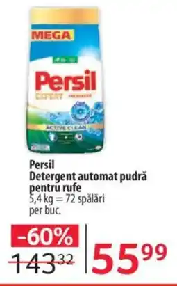 Selgros Persil Detergent automat pudră pentru rufe Ofertă