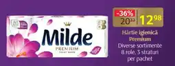 Selgros Milde Hârtie igienicǎ Premium Ofertă