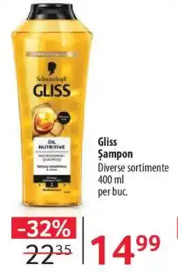 Selgros Gliss Şampon Ofertă