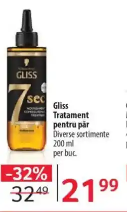 Selgros Gliss Tratament pentru păr Ofertă