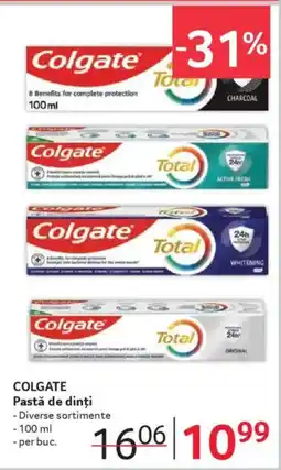 Selgros COLGATE Pastă de dinți Ofertă