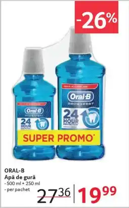 Selgros ORAL-B Apă de gură Ofertă