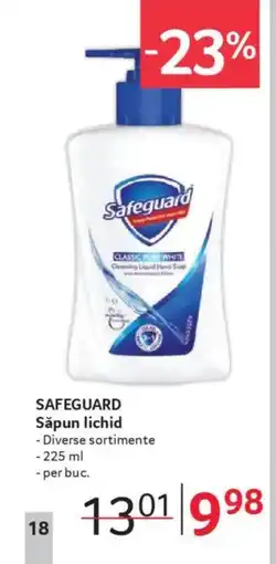 Selgros SAFEGUARD Săpun lichid Ofertă
