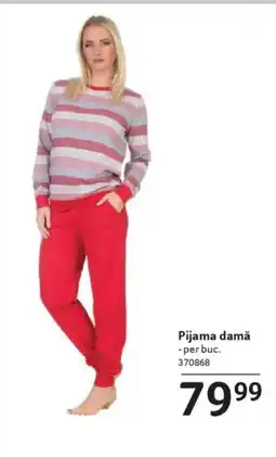 Selgros Pijama damă Ofertă