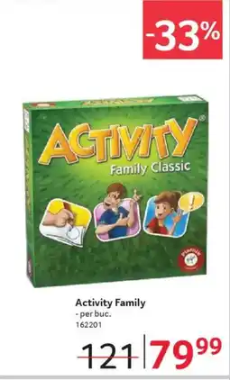 Selgros Activity Family Ofertă