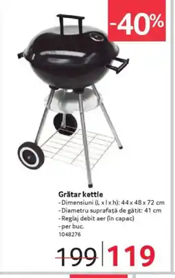 Selgros Grătar kettle Ofertă