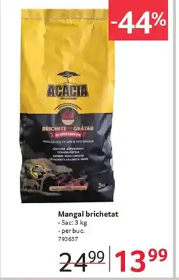 Selgros Mangal brichetat Ofertă