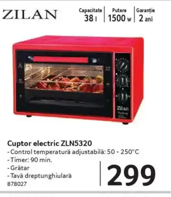 Selgros ZILAN Cuptor electric ZLN5320 Ofertă