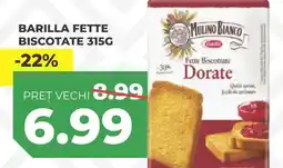 Simos Barilla fette biscotate Ofertă
