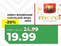 Simos Merci bomboane ciocolată roșu Ofertă