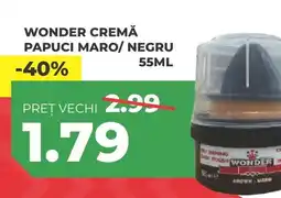 Simos Wonder cremă papuci maro/ negru Ofertă