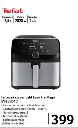 Selgros Tefal Friteuză cu aer cald Easy Fry Mega EY855D10 Ofertă