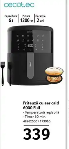 Selgros Friteuză cu aer cald 6000 Full Ofertă