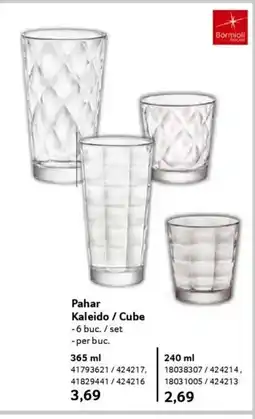 Selgros Pahar Kaleido / Cube Ofertă