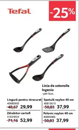 Selgros Tefal Linia de ustensile Ingenio Ofertă