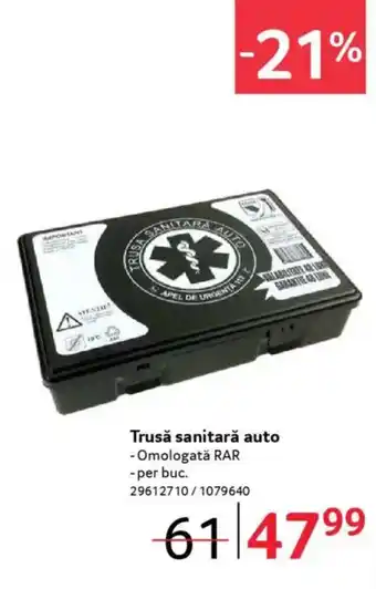 Selgros Trusǎ sanitară auto Ofertă