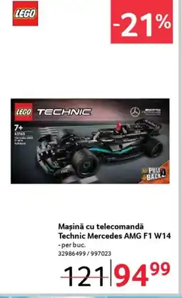 Selgros Maşină cu telecomandă Technic Mercedes AMG F1 W14 Ofertă