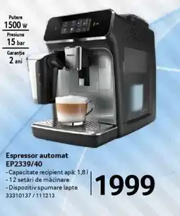 Selgros Espressor automat EP2339/40 Ofertă