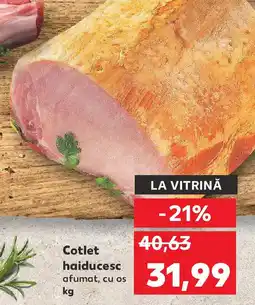 Kaufland Cotlet haiducesc afumat, cu os Ofertă