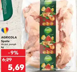 Kaufland AGRICOLA Spate de pui, pungă Ofertă