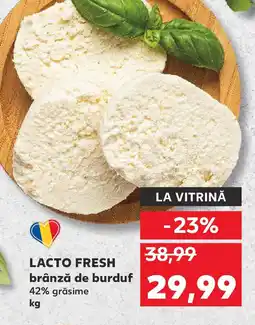 Kaufland LACTO FRESH brânză de burduf Ofertă