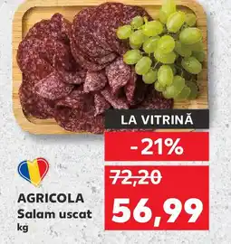 Kaufland AGRICOLA Salam uscat Ofertă