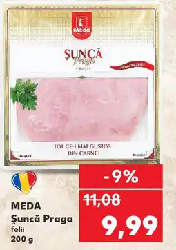 Kaufland MEDA Şuncă Praga felii Ofertă
