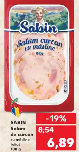 Kaufland SABIN Salam de curcan Ofertă