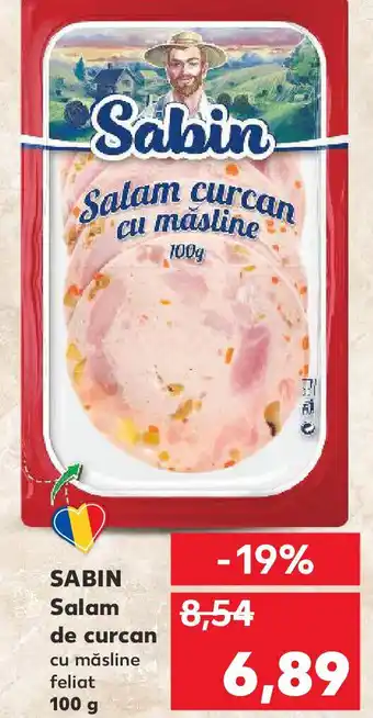 Kaufland SABIN Salam de curcan Ofertă