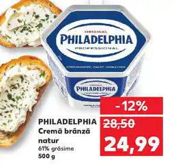 Kaufland PHILADELPHIA Cremă brânză natur Ofertă