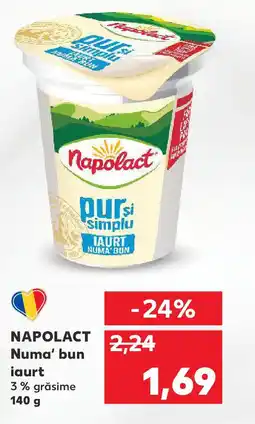 Kaufland NAPOLACT Numa' bun iaurt Ofertă