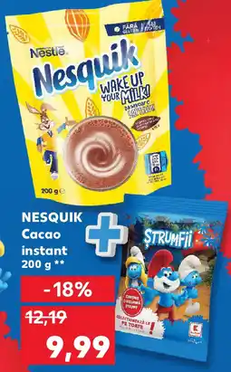 Kaufland NESQUIK Cacao instant Ofertă